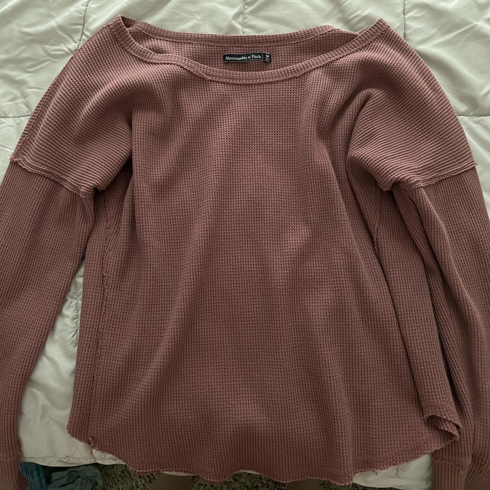 Waffle sweater